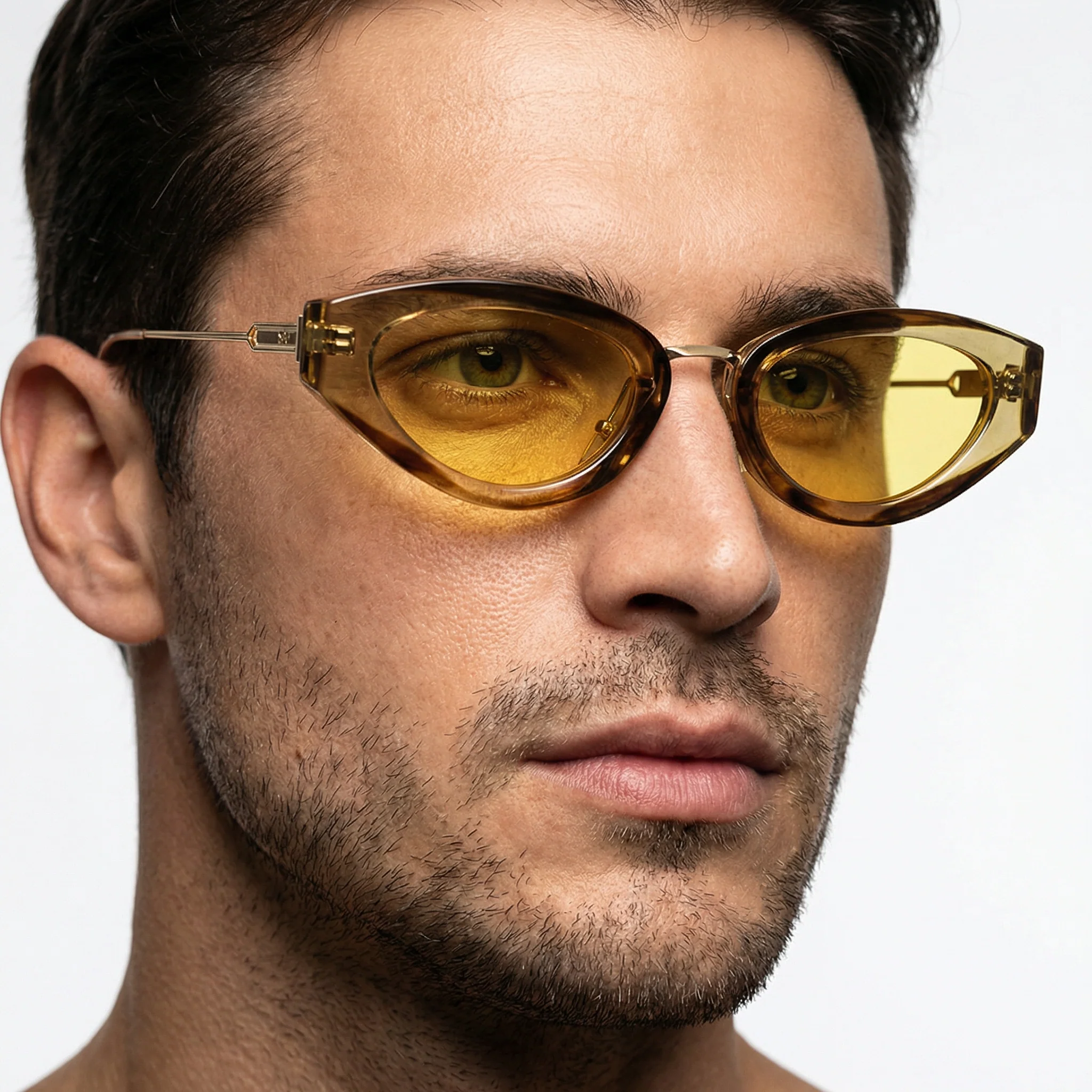 Aurora Yellow Sunglasses - Image 4
