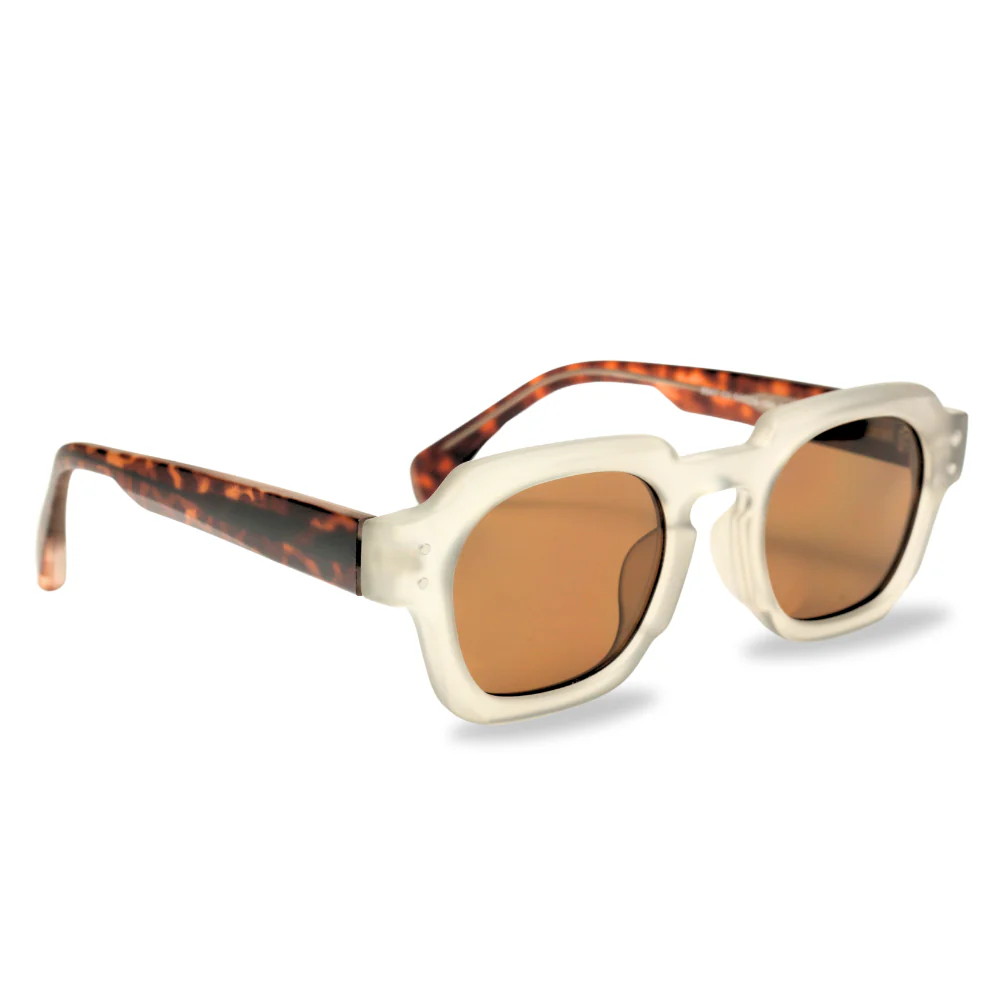 Cubix [Transparent Brown] Sunglasses - Image 2