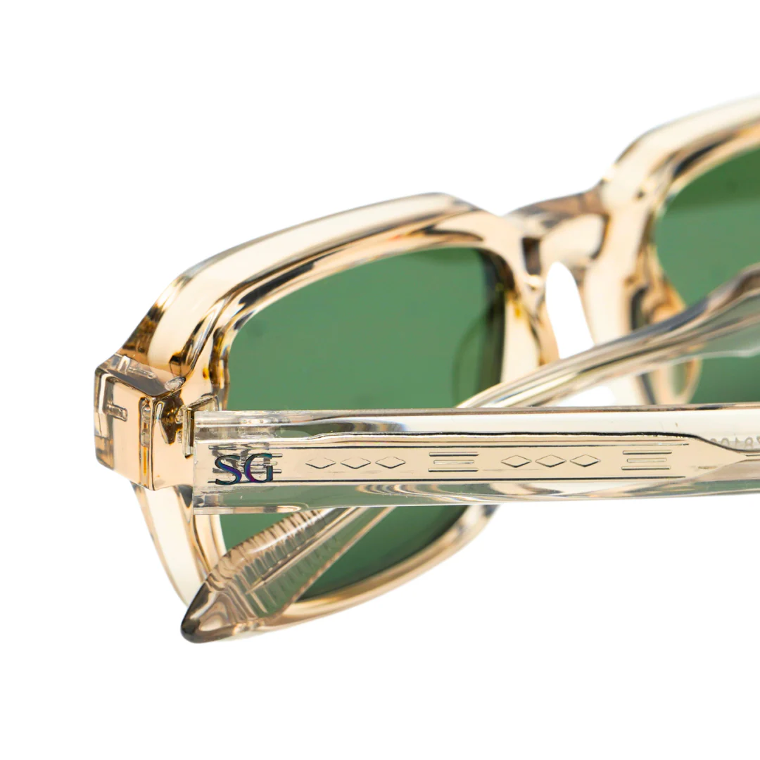 Dom [Transparent Green] Sunglasses - Image 10