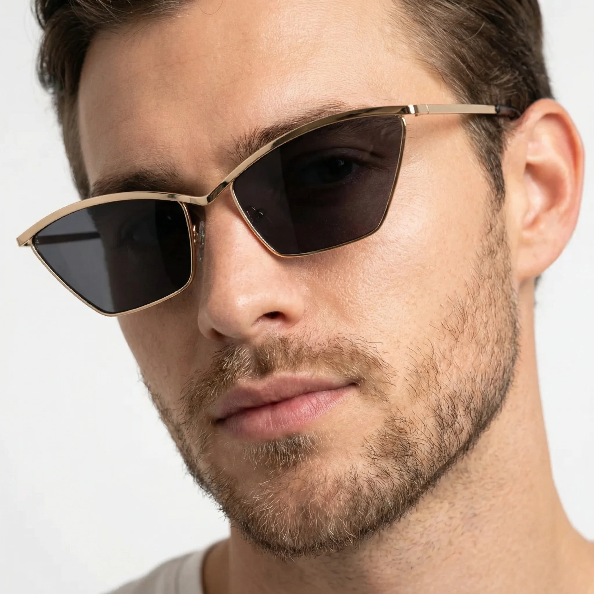 Frown [Black Golden] Sunglasses - Image 2