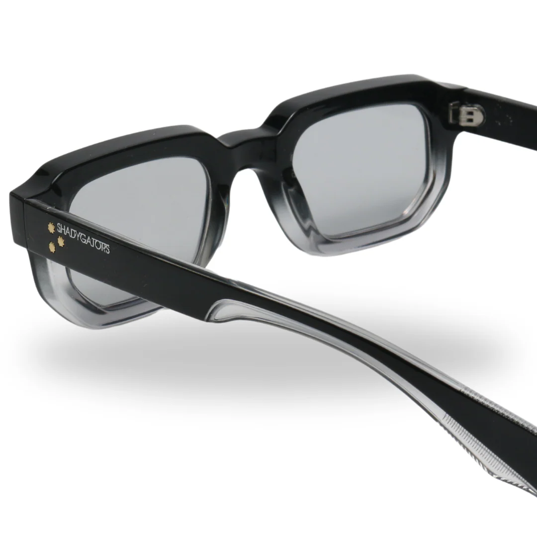 Madrid Sunglasses [Transparent Black] - Image 4