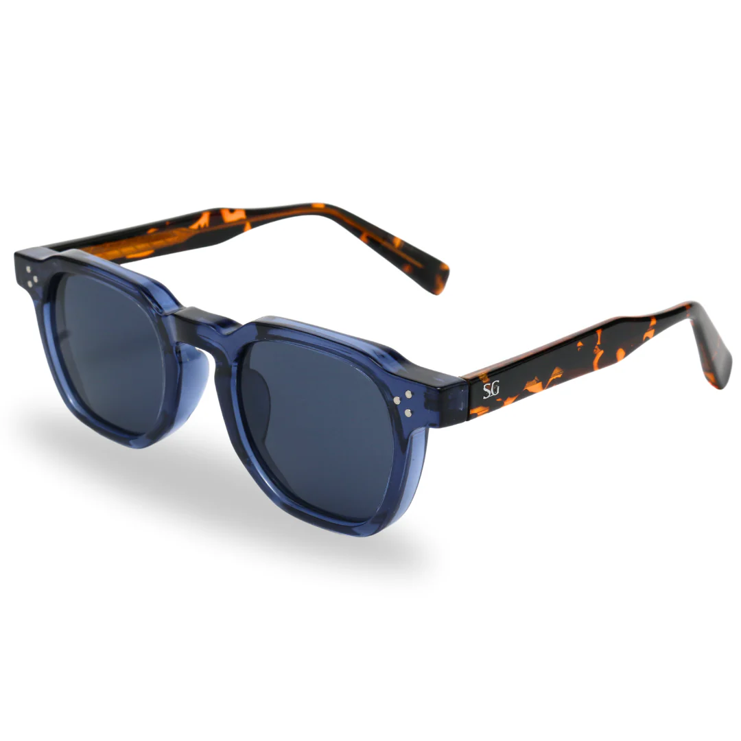Roger Sunglasses [Blue-Leopard] - Image 3